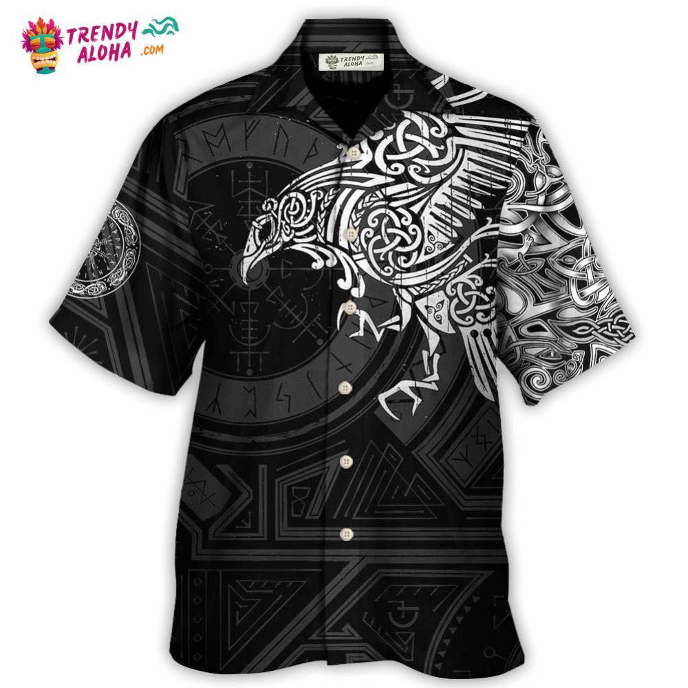 Viking Valhalla The Ravens Hawaiian Shirt – Trendy Aloha Viking Valhalla The Ravens Hawaiian Shirt – Trendy Aloha