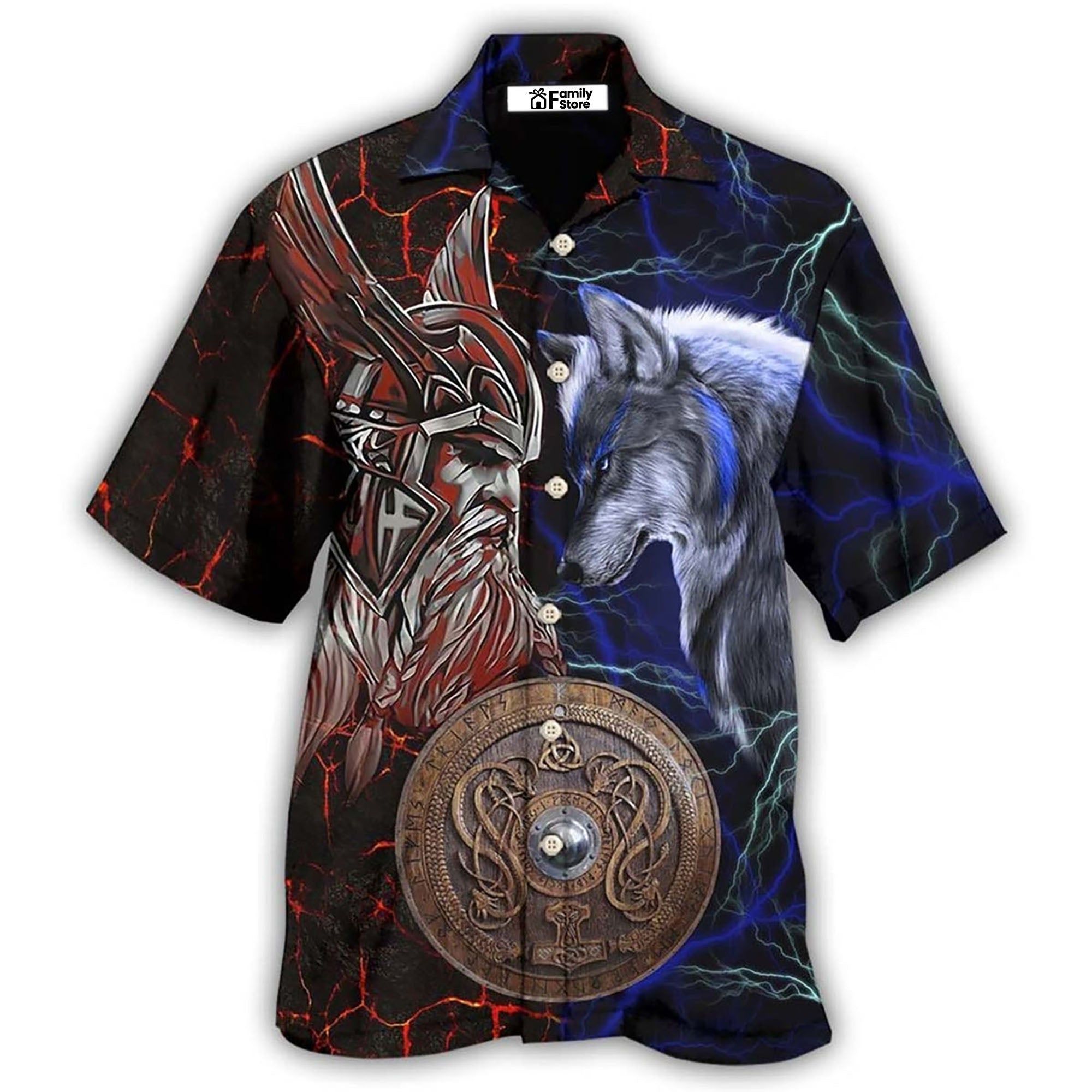 Viking Victory Colorful Life Style Hawaiian Shirt Viking Victory Colorful Life Style Hawaiian Shirt