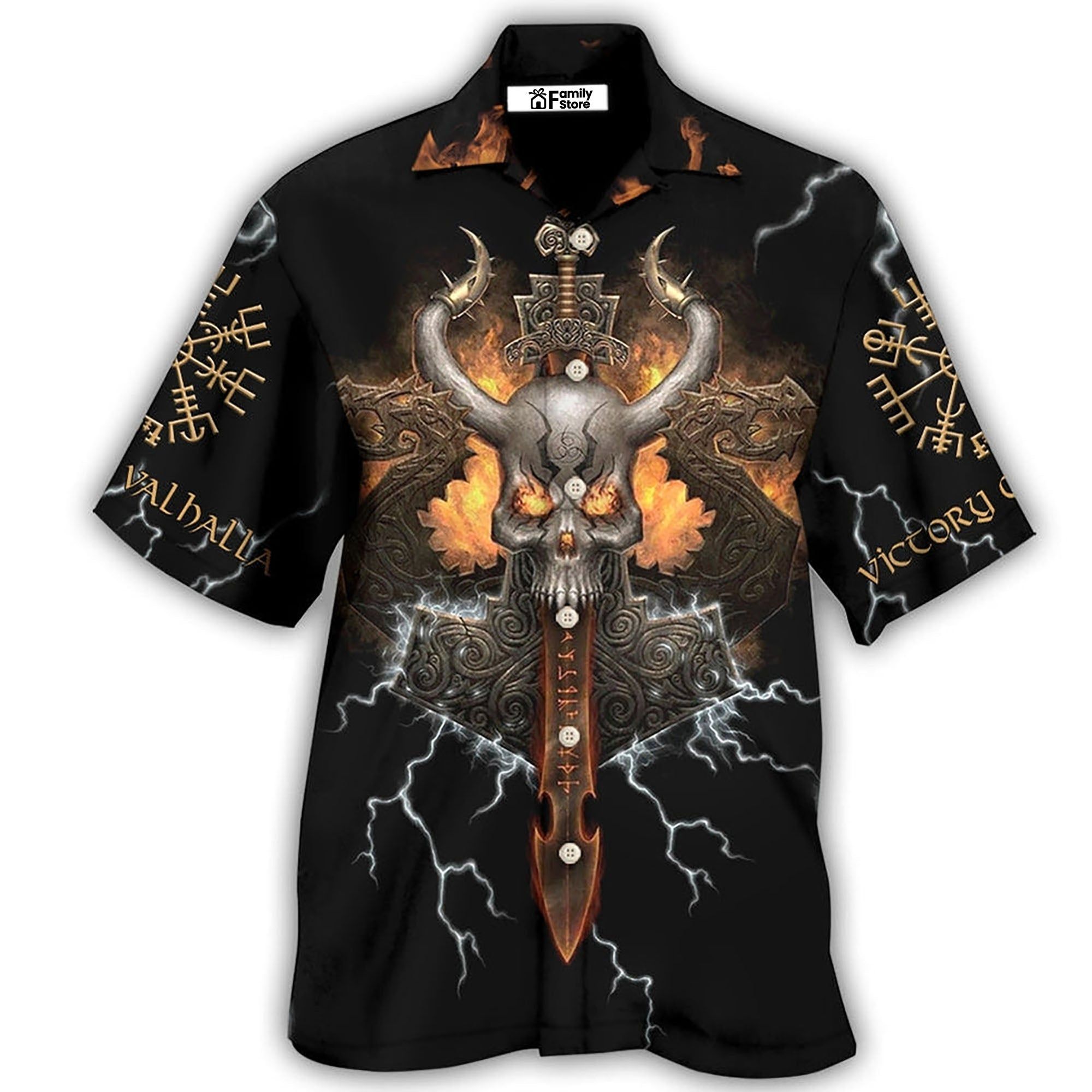 Viking Victory In Life Hawaiian Shirt Viking Victory In Life Hawaiian Shirt