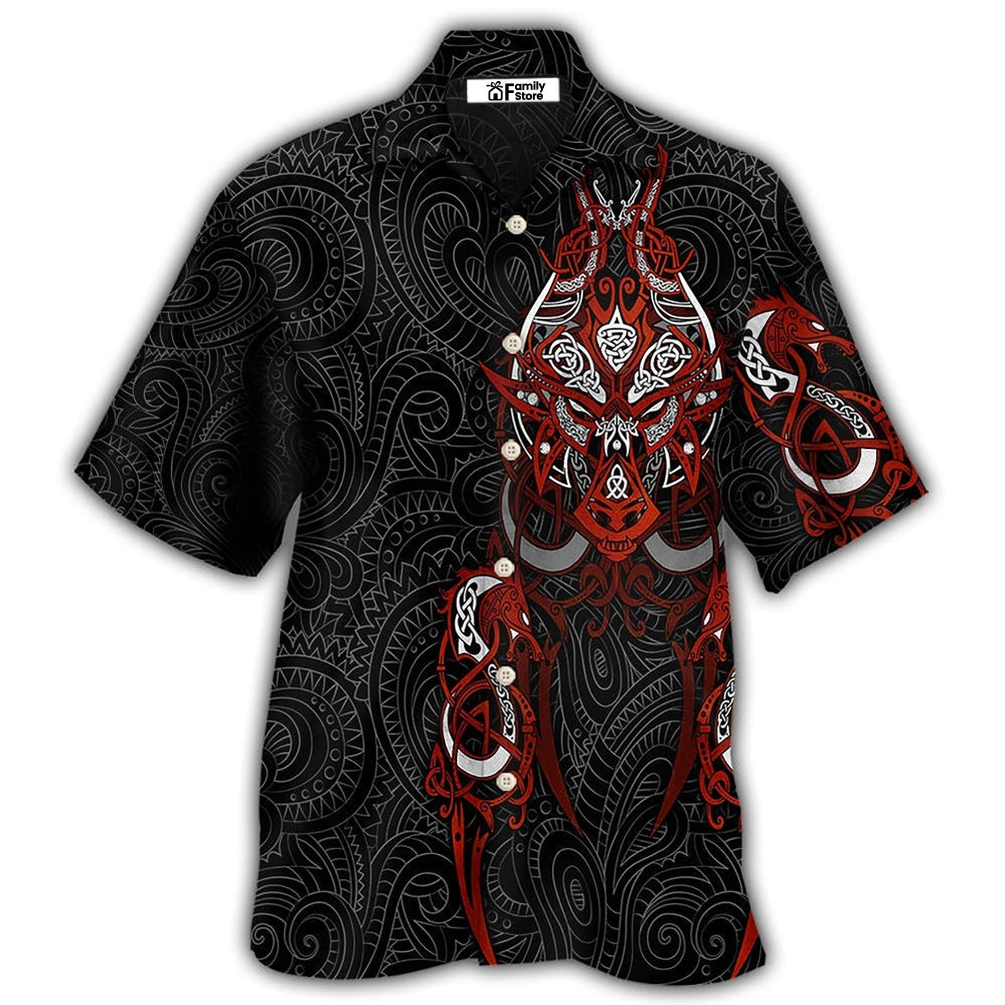 Viking Victory Life Style Cool Pattern Hawaiian Shirt Viking Victory Life Style Cool Pattern Hawaiian Shirt
