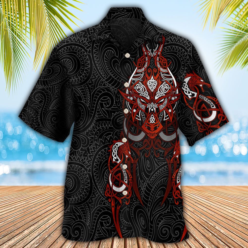 Viking Victory Life Style Cool Pattern Hawaiian Shirt