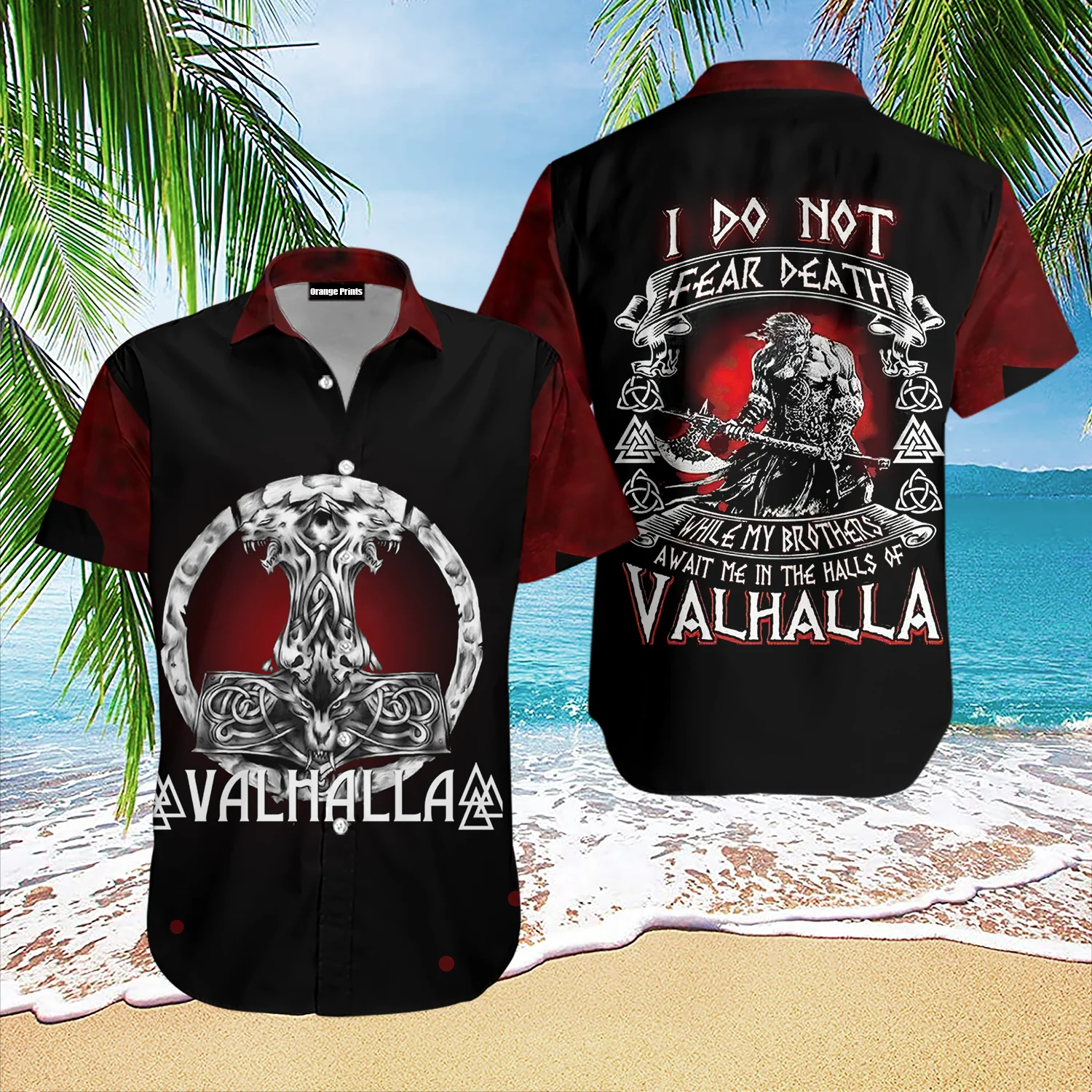 Vikings I Do Not Valhalla Hawaiian Shirt For