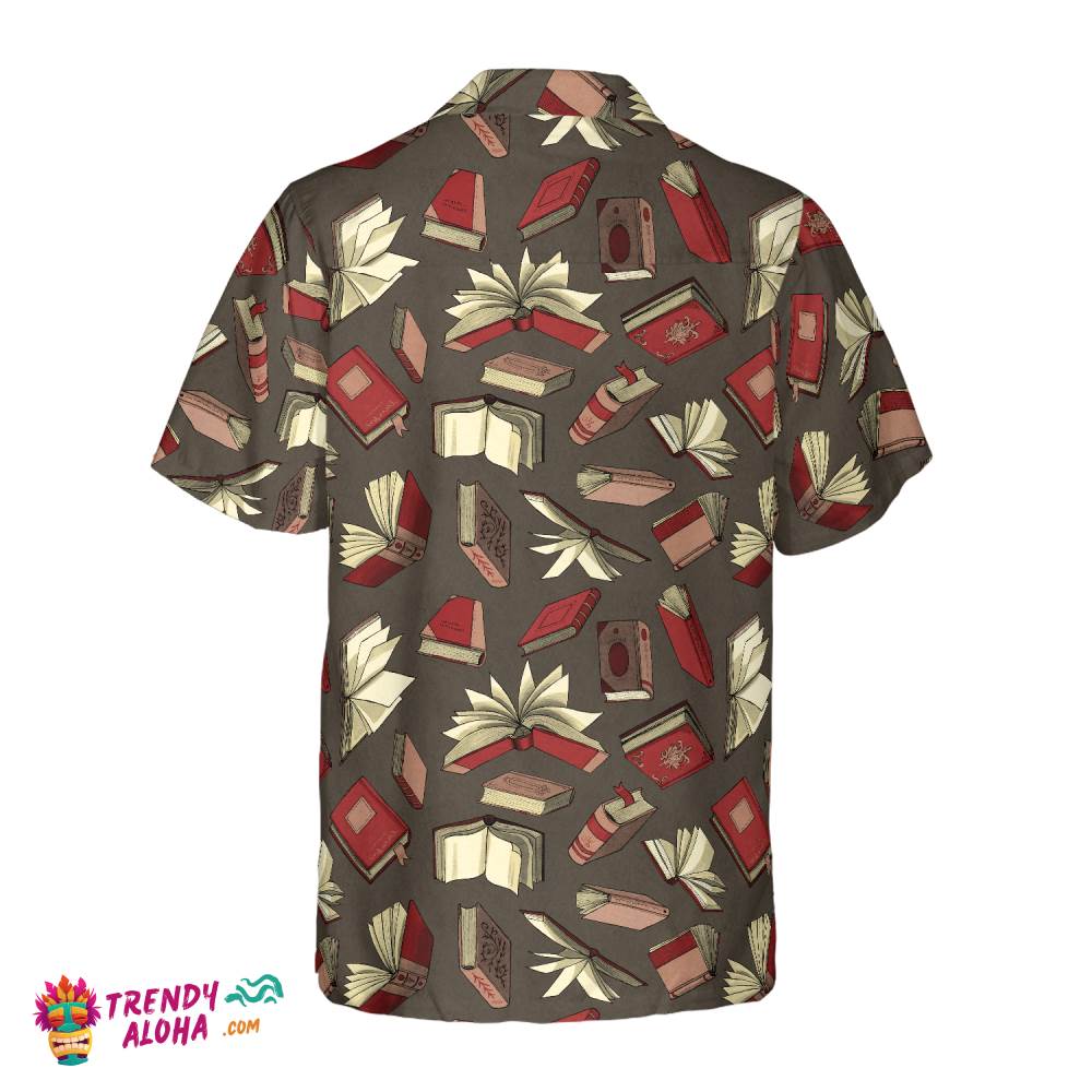 Vintage Book In The Library Teacher Hawaiian Shirt, Teacher Shirt For Men And Women, Best Gift For Teachers