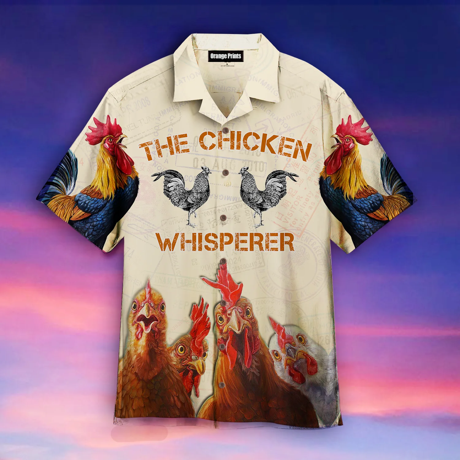 Vintage Chicken Trendy Hawaiian Shirt For