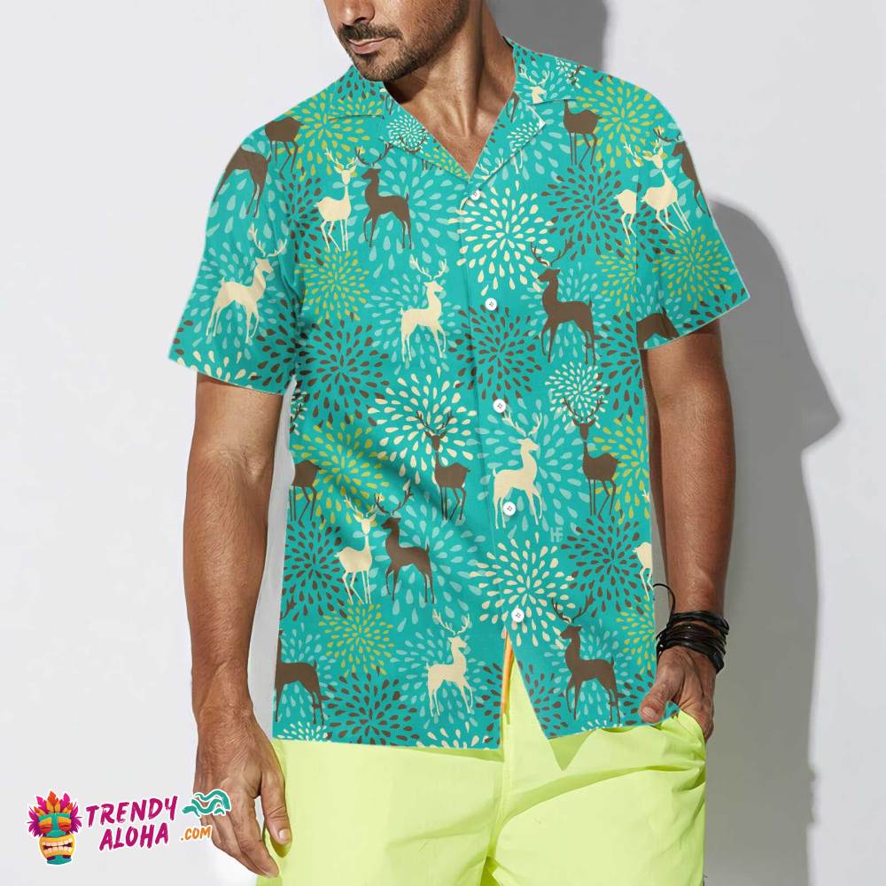 Christmas Hawaiian Shirt Trendy Aloha
