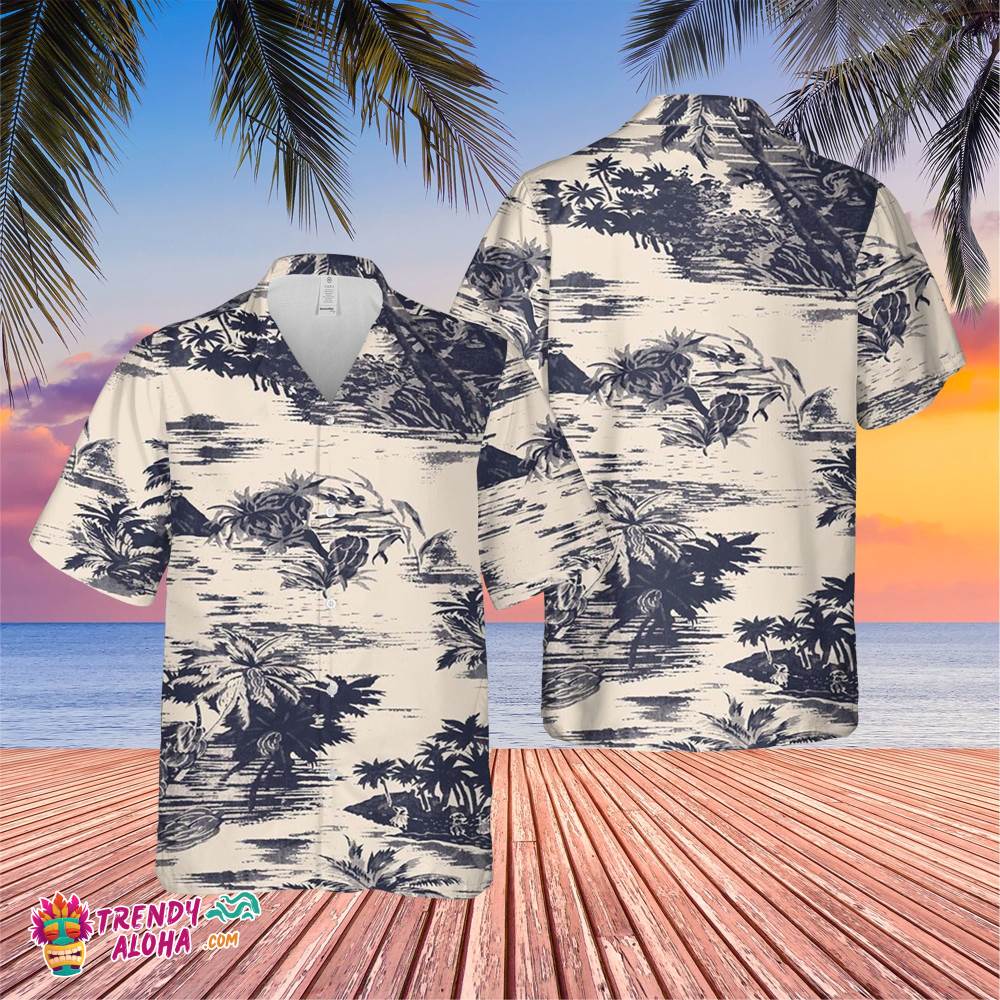 Vintage Coconut Islands Trending Hawaiian Shirt, Summer Vacation Hawaiian Shirt Vintage Coconut Islands Trending Hawaiian Shirt, Summer Vacation Hawaiian Shirt