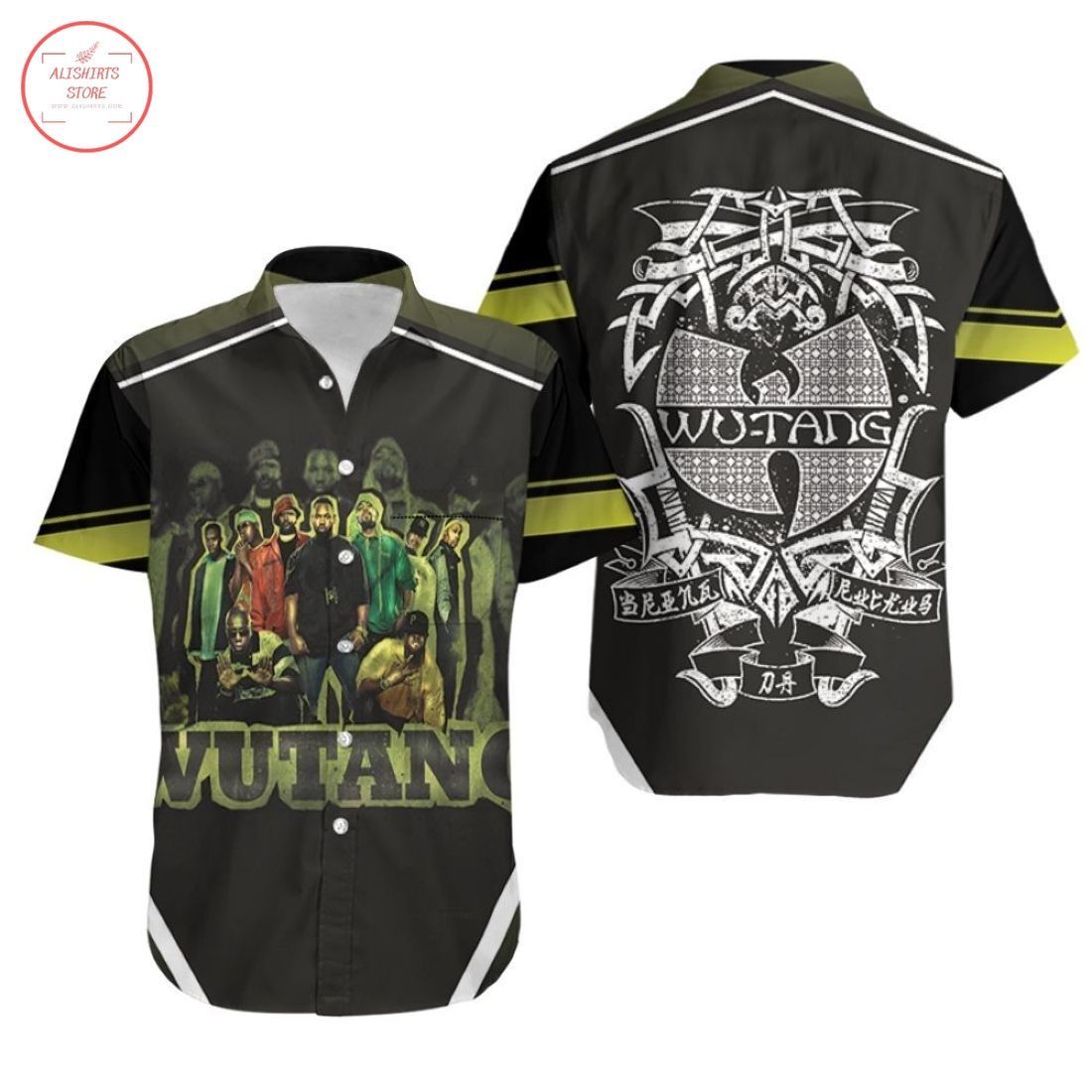 Vintage Design Wutang Clan Old School Underground Hawaiian Shirt