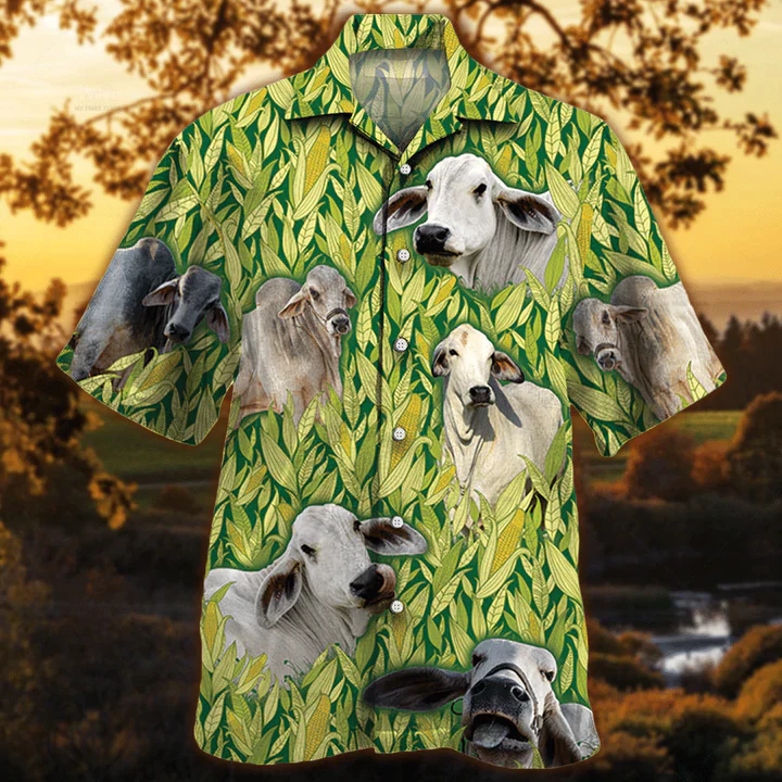 Vintage Farm Trendy Hawaiian Shirts For Men Brahman Trendy Hawaiian Shirt, Animals Button Down Mens Trendy Hawaiian Shirts Vintage Farm Trendy Hawaiian Shirts For Men Brahman Trendy Hawaiian Shirt, Animals Button Down Mens Trendy Hawaiian Shirts