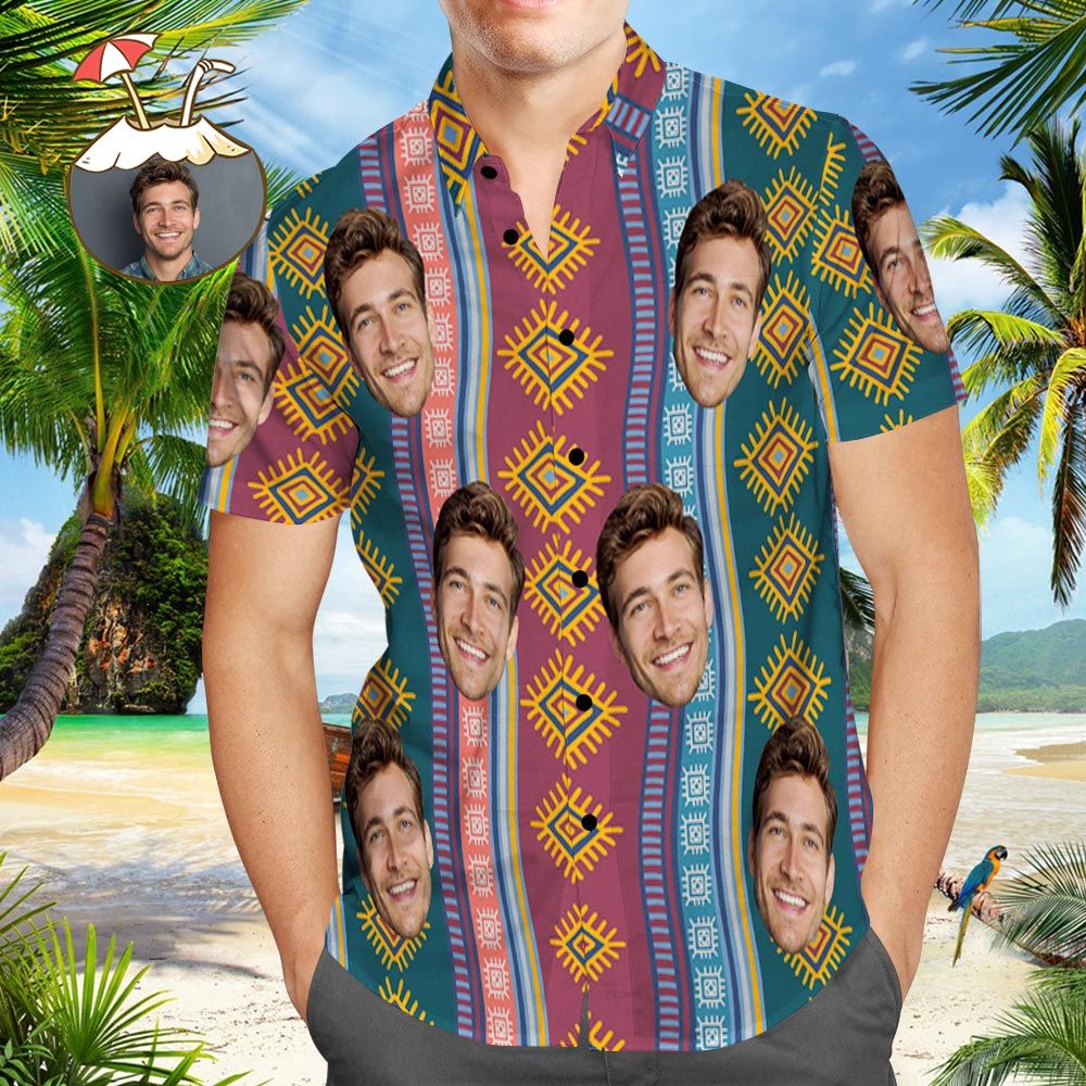 Vintage Hawaiian Aloha Beach Shirt – Custom Photo Hawaiian Shirts Print Button-Down Shirt Vintage Hawaiian Aloha Beach Shirt – Custom Photo Hawaiian Shirts Print Button-Down Shirt