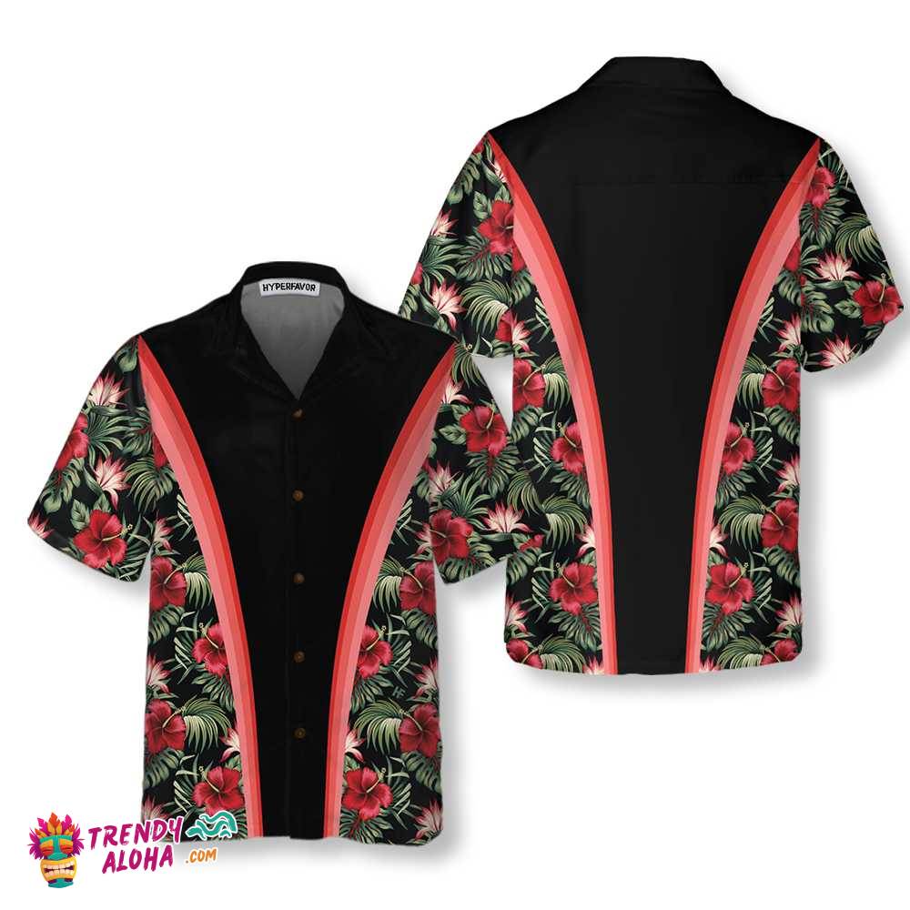 Vintage Hibiscus Pattern Hawaiian Shirt, Unique Hibiscus Print Shirt For Men & Women Vintage Hibiscus Pattern Hawaiian Shirt, Unique Hibiscus Print Shirt For Men & Women