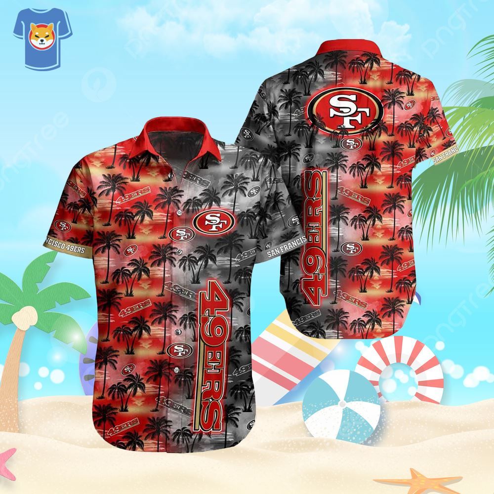 Vintage NFL San Francisco 49Ers Hawaiian Shirt Beach Vacation Gift Vintage NFL San Francisco 49Ers Hawaiian Shirt Beach Vacation Gift