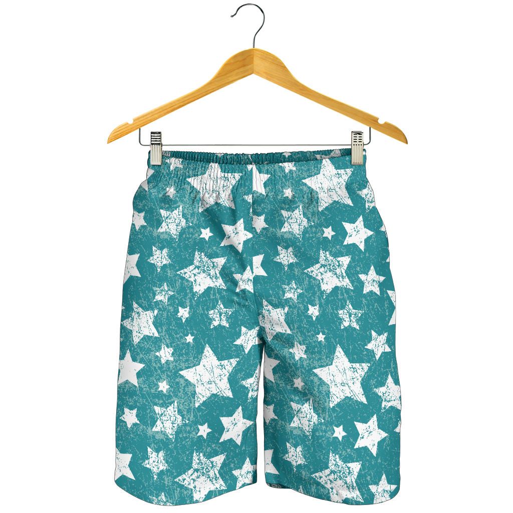 Vintage Star Pattern For Men Women Kid Shorts