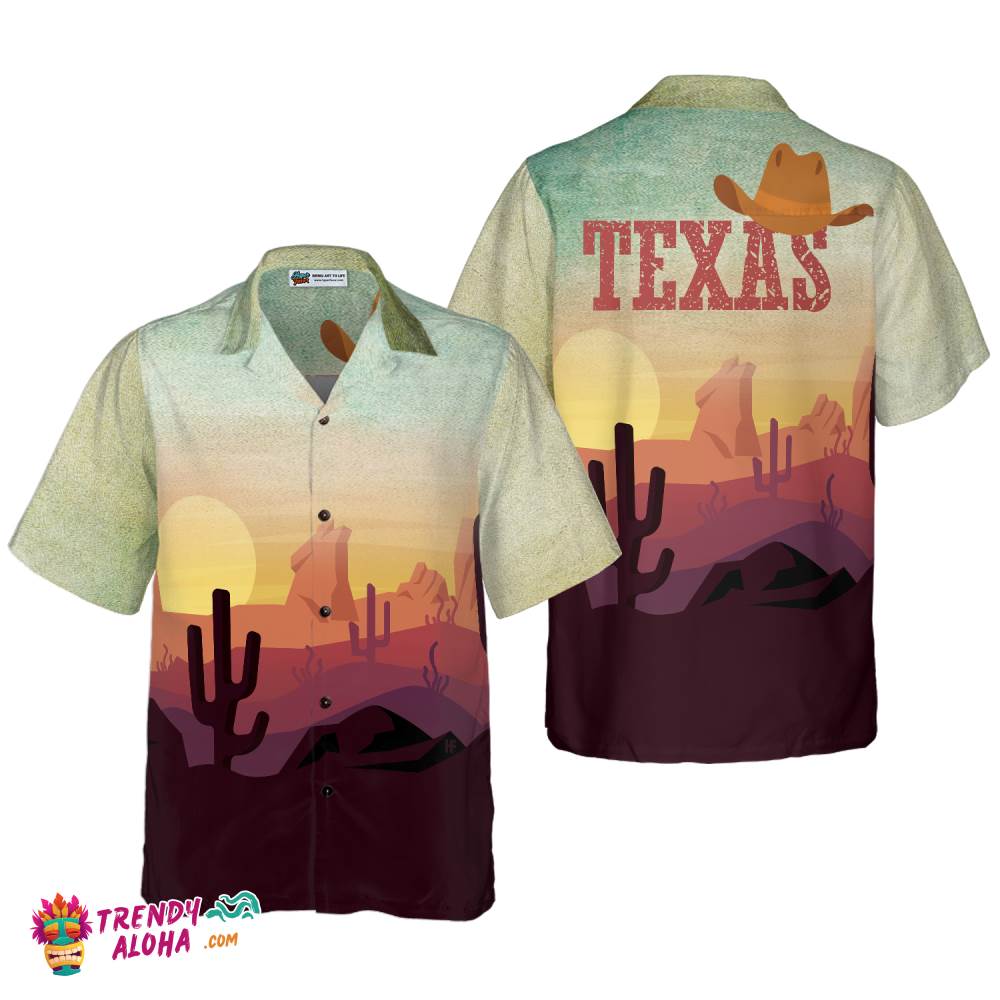 Vintage Texas Hawaiian Shirt, Unique Texas Shirt For Texas Lovers Vintage Texas Hawaiian Shirt, Unique Texas Shirt For Texas Lovers