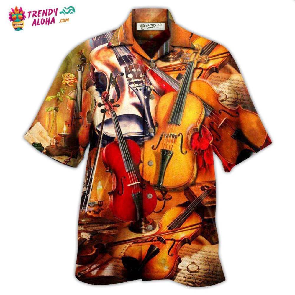 Violin Music Is My Passion Hawaiian Shirt – Trendy Aloha Violin Music Is My Passion Hawaiian Shirt – Trendy Aloha