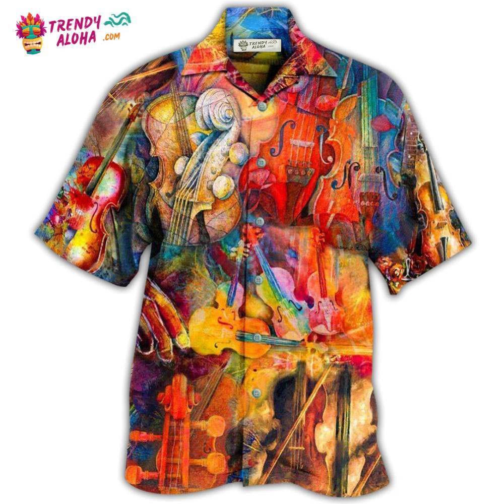 Violin Music Is My Soul Mix Color Hawaiian Shirt – Trendy Aloha Violin Music Is My Soul Mix Color Hawaiian Shirt – Trendy Aloha