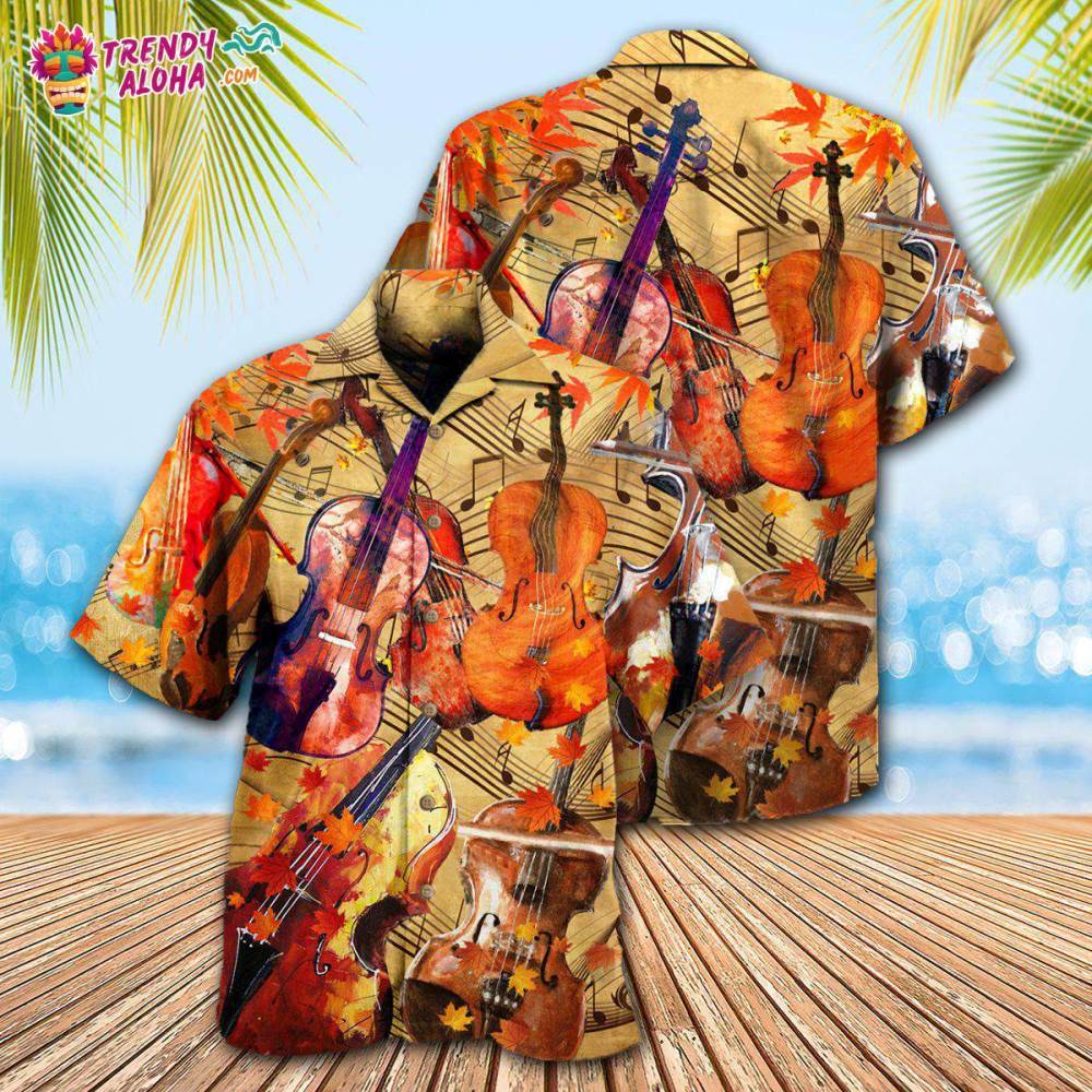 Violin Music Notes Can Change Your World Hawaiian Shirt – Trendy Aloha