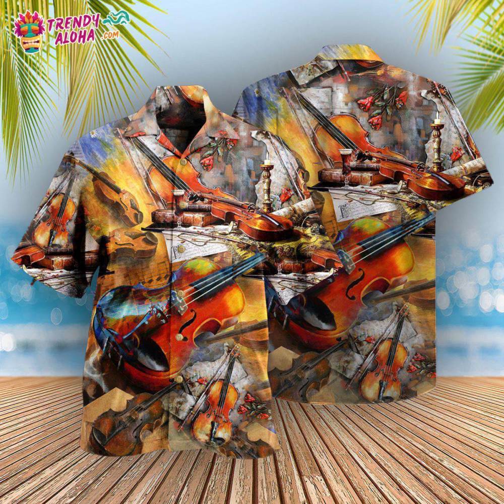 Violin Music The That Most Human Of All Instruments Hawaiian Shirt – Trendy Aloha