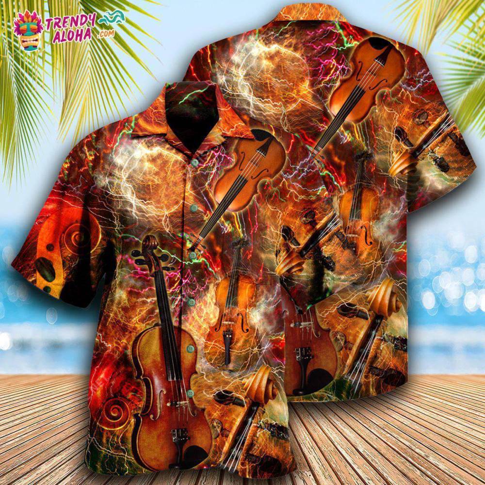Violin Soul Of Music Hawaiian Shirt – Trendy Aloha