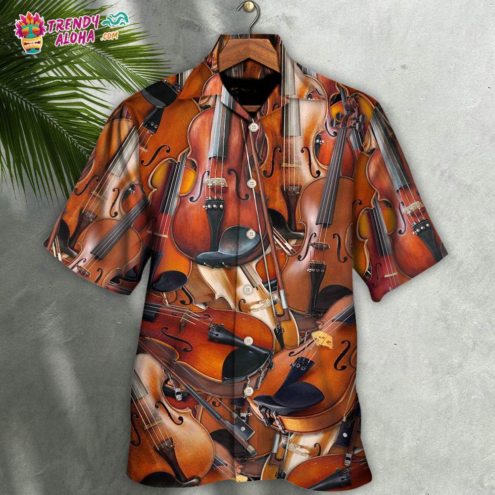 Violin The Instrument For Intelligent People Hawaiian Shirt – Trendy Aloha
