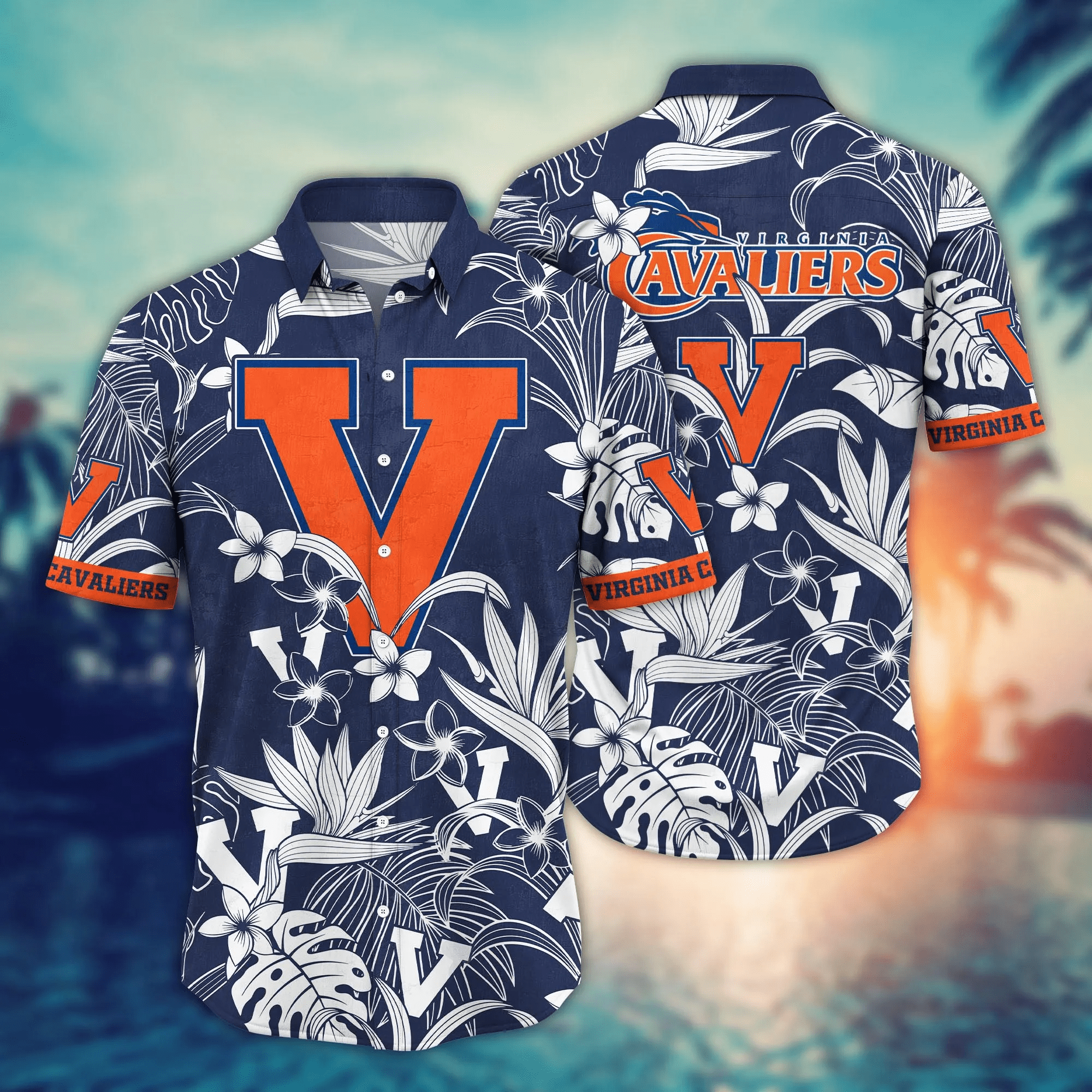 Virginia Cavaliers NCAA Hawaiian Shirt Heatwavetime Aloha Shirt Virginia Cavaliers NCAA Hawaiian Shirt Heatwavetime Aloha Shirt