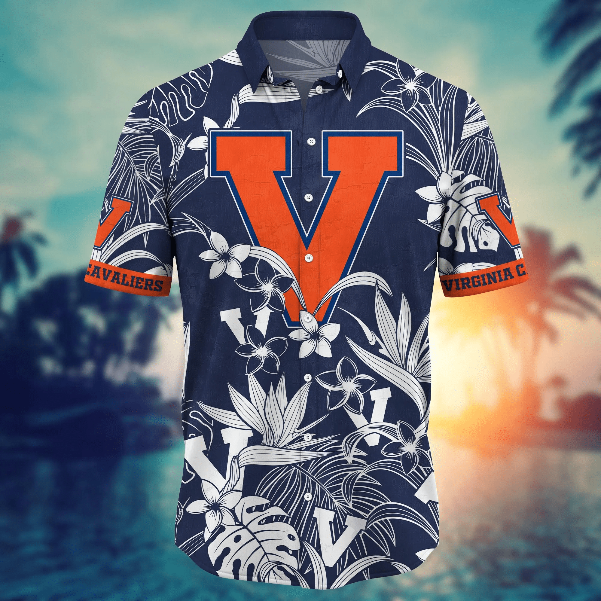 Virginia Cavaliers NCAA Hawaiian Shirt Heatwavetime Aloha Shirt