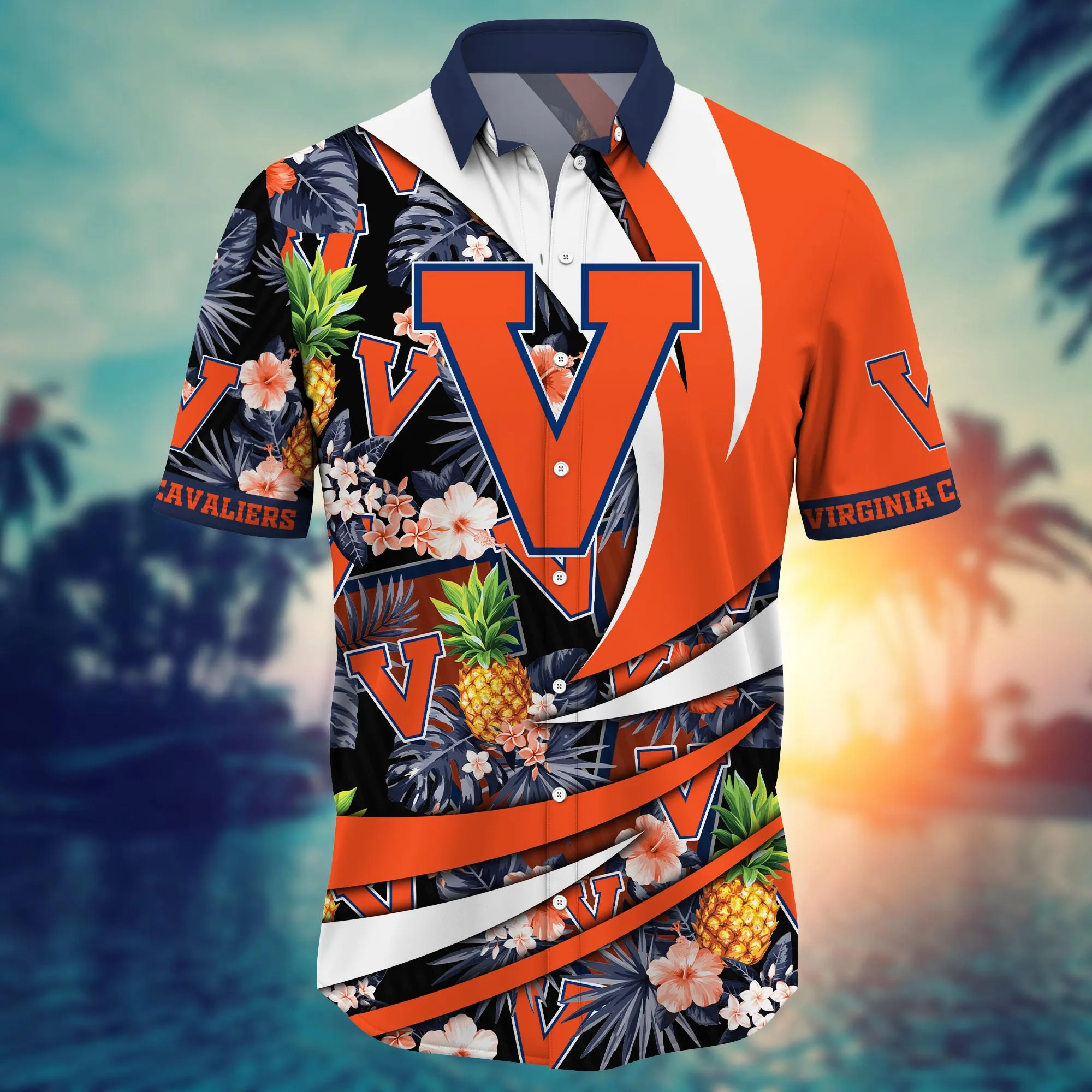Virginia Cavaliers NCAA Hawaiian Shirt Summery League Game Shirts