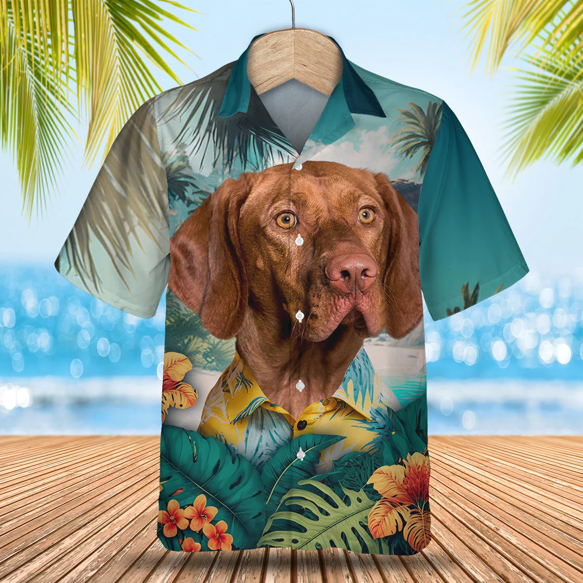 Vizsla Hungarian Charm 3D Hawaiian Shirt Beach Ready Style