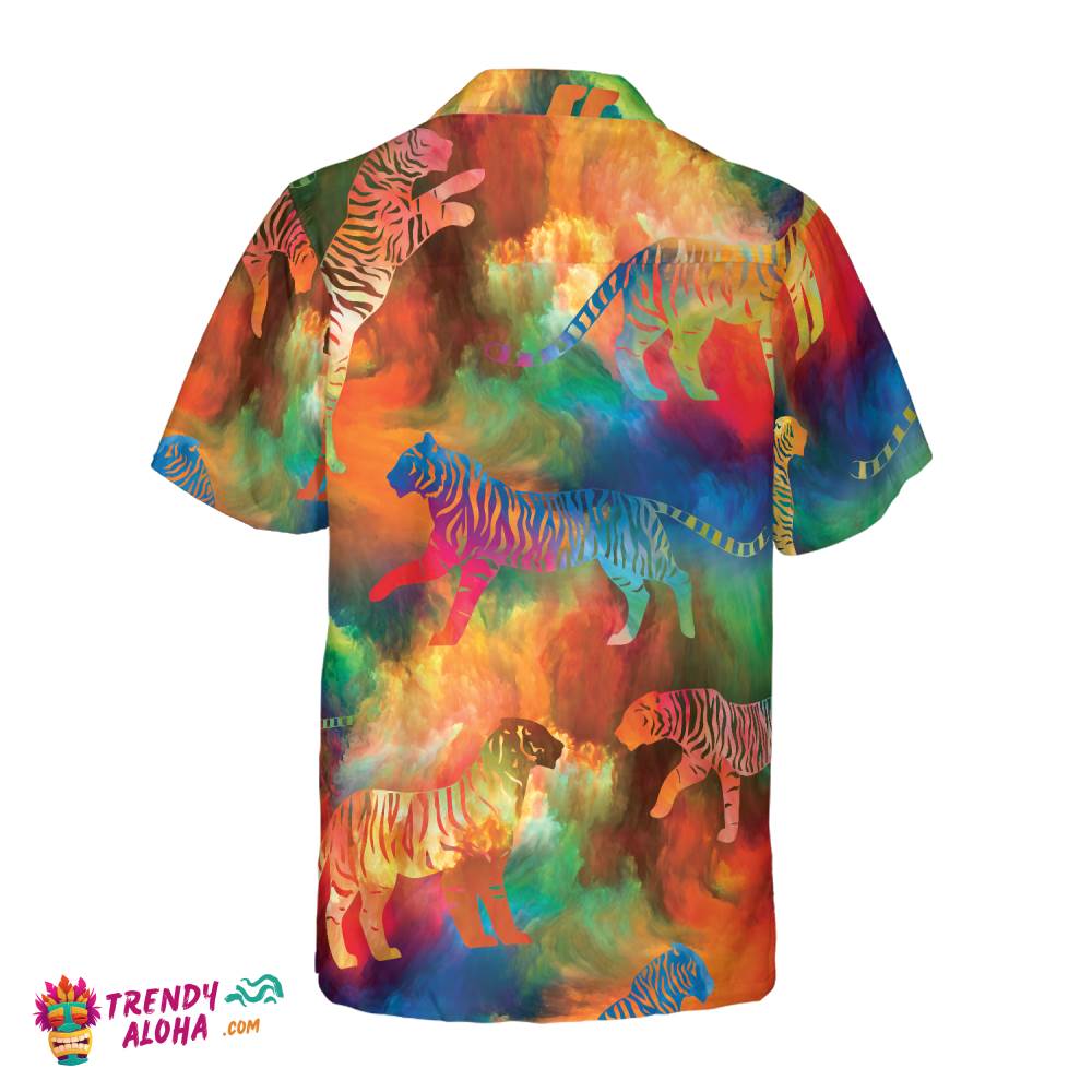 Vortex Paradise Tiger Shirt Hawaiian Shirt