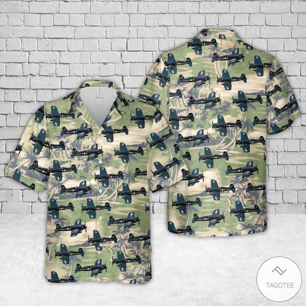 Vought Corsair Elegance Design Hawaiian Shirt Tropical Exclusive Style