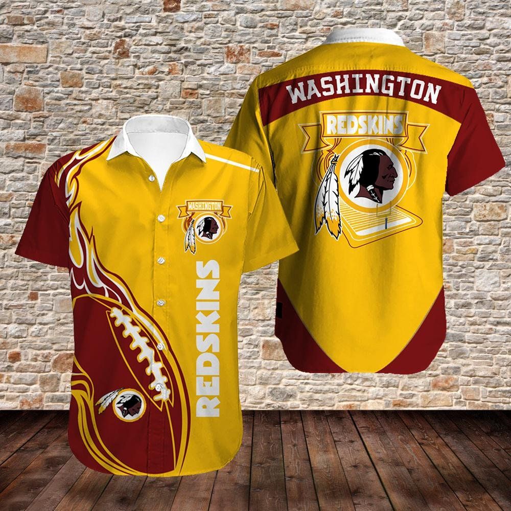 Washington Football Team Limited Edition Hawaiian Shirt: Trendy Aloha Design 02
