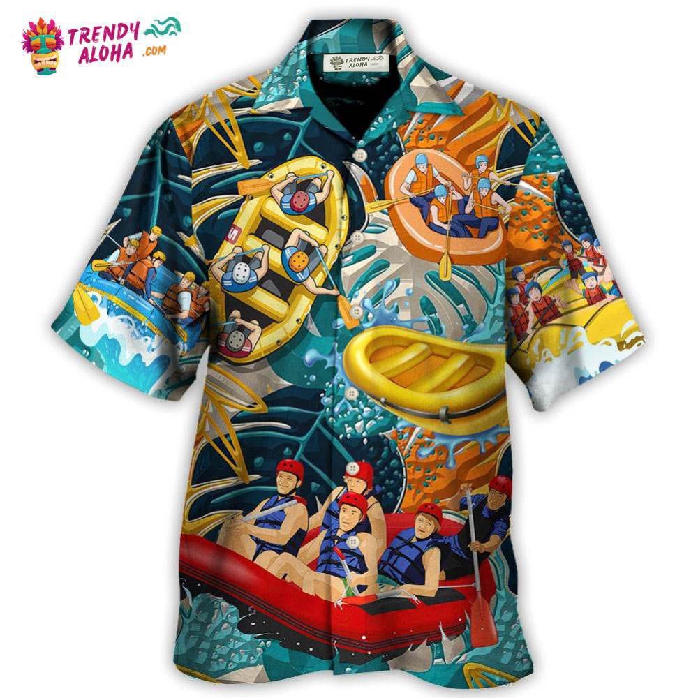 Water Rafting River Rafting Team Lover Tropical Style Hawaiian Shirt – Trendy Aloha Water Rafting River Rafting Team Lover Tropical Style Hawaiian Shirt – Trendy Aloha