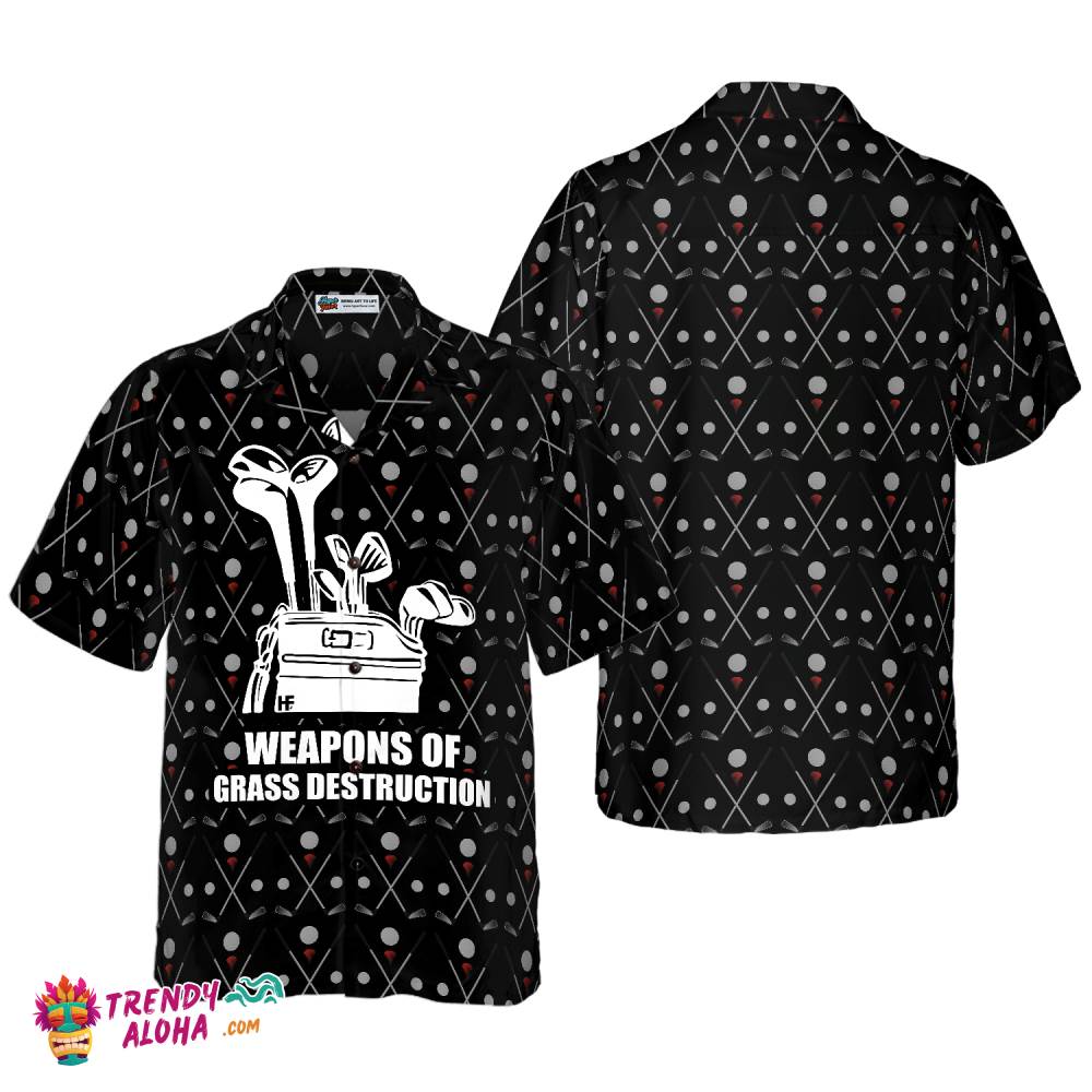 Weapon Of Grass Destruction Hawaiian Shirt