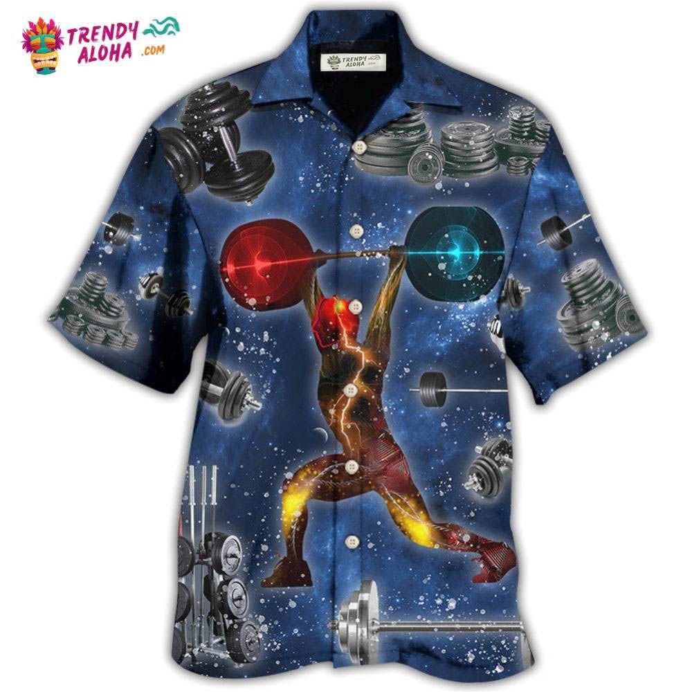 Weightlifting Power Galaxy Hawaiian Shirt – Trendy Aloha Weightlifting Power Galaxy Hawaiian Shirt – Trendy Aloha