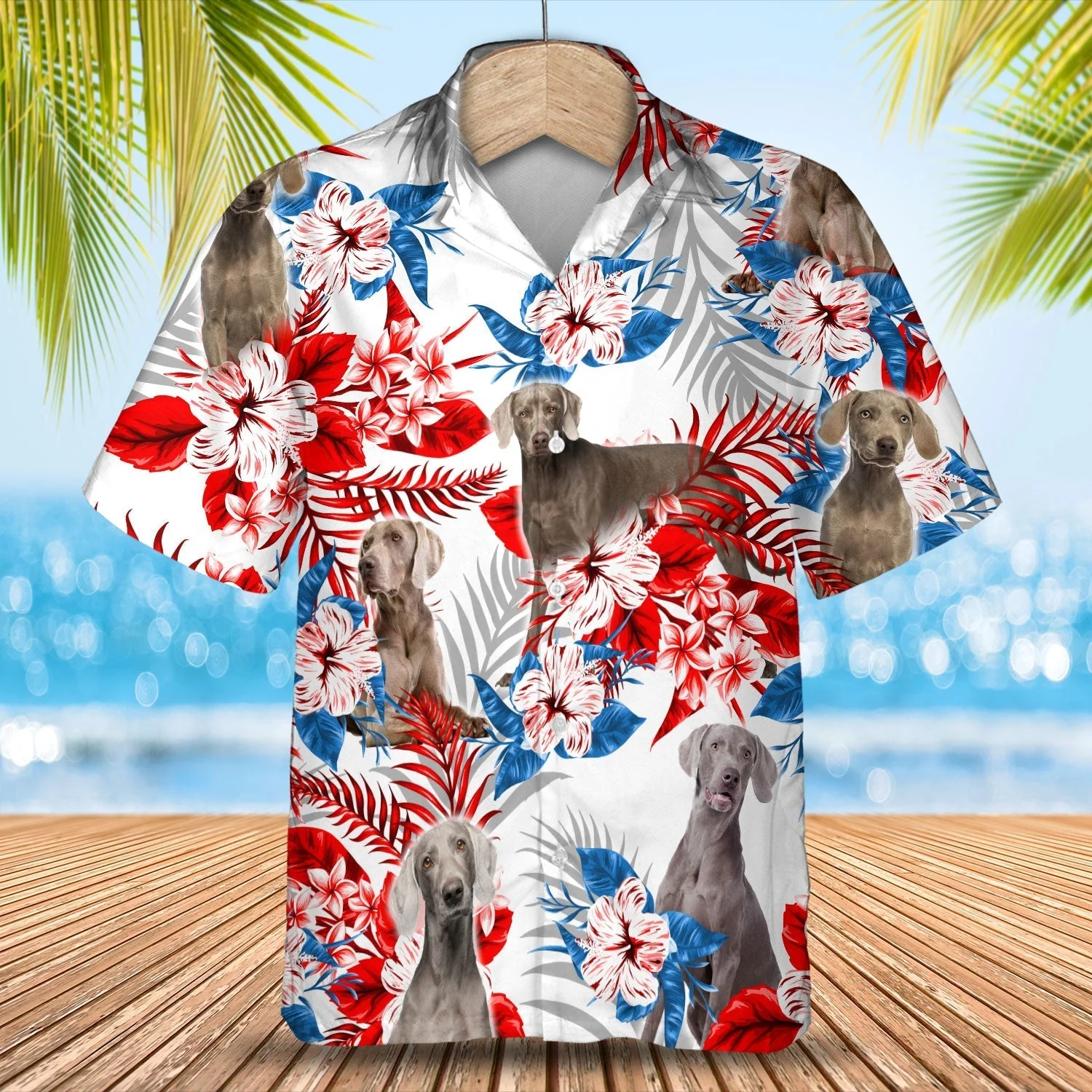 Weimaraner Trendy Hawaiian Shirt – Gift For Summer, Summer Aloha Shirt, Trendy Hawaiian Shirt For Men And Women Weimaraner Trendy Hawaiian Shirt – Gift For Summer, Summer Aloha Shirt, Trendy Hawaiian Shirt For Men And Women