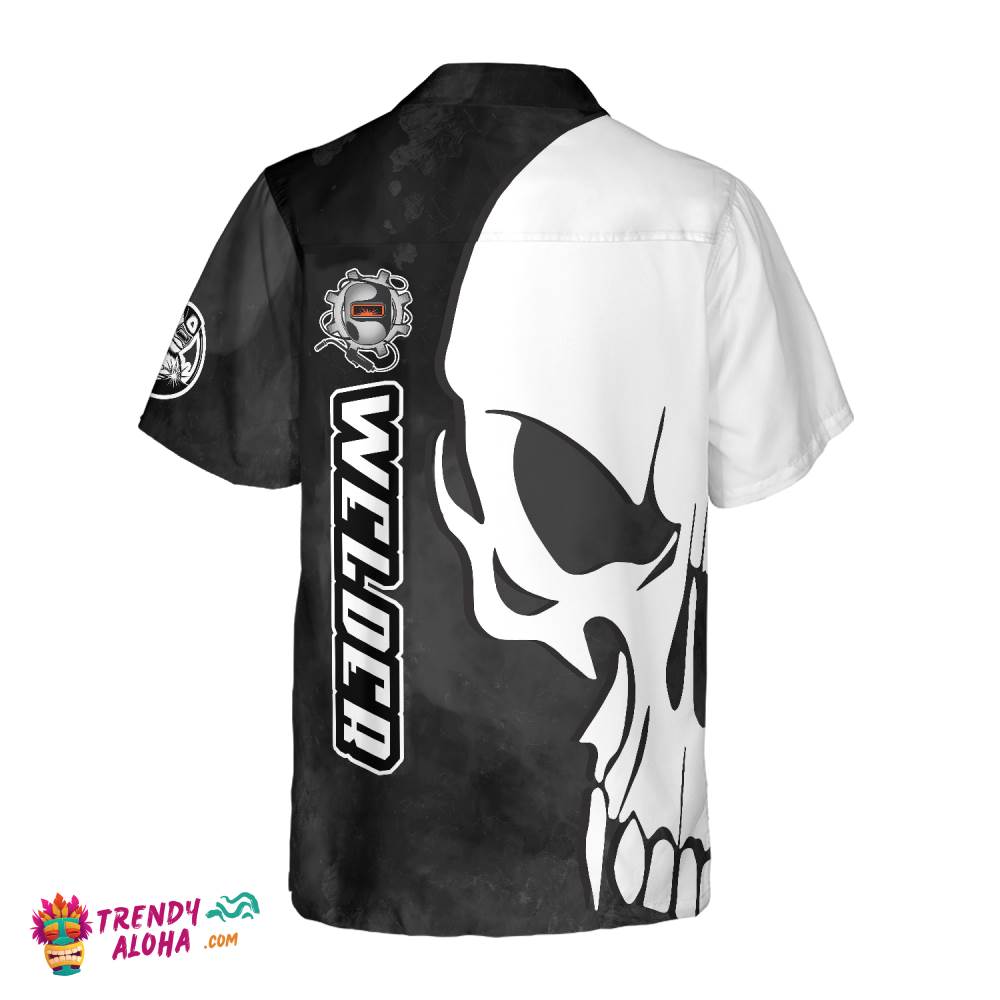 Welder Skull Hawaiian Shirt