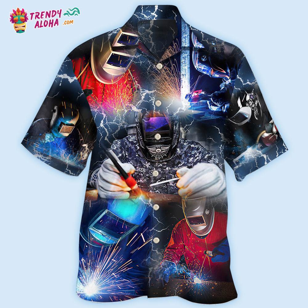 Welder Stunning Cool Style Hawaiian Shirt – Trendy Aloha