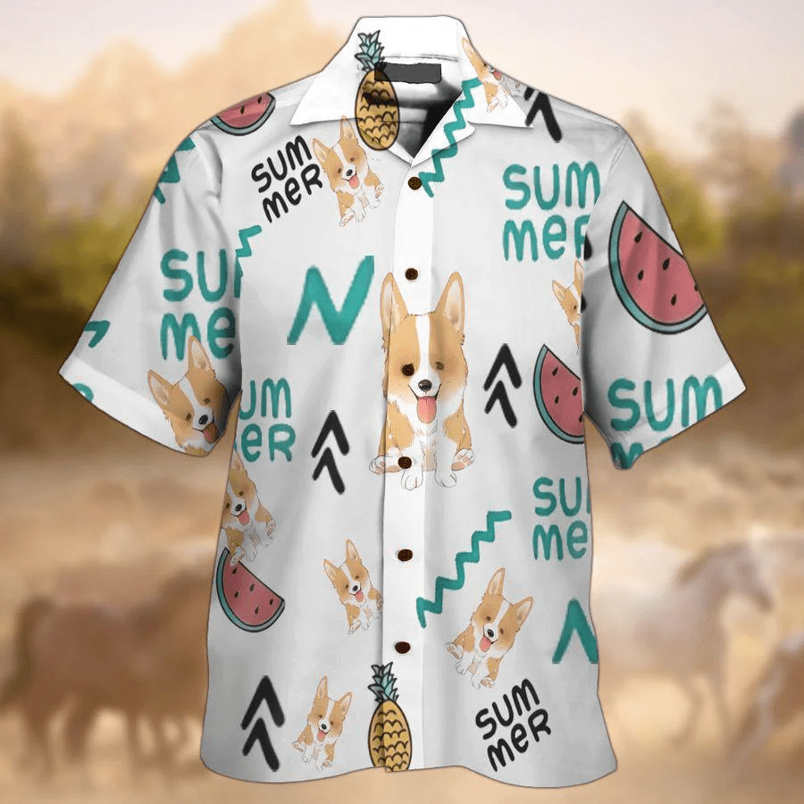 Welsh Corgi Enthusiasts’ Perfect Hawaiian Shirt