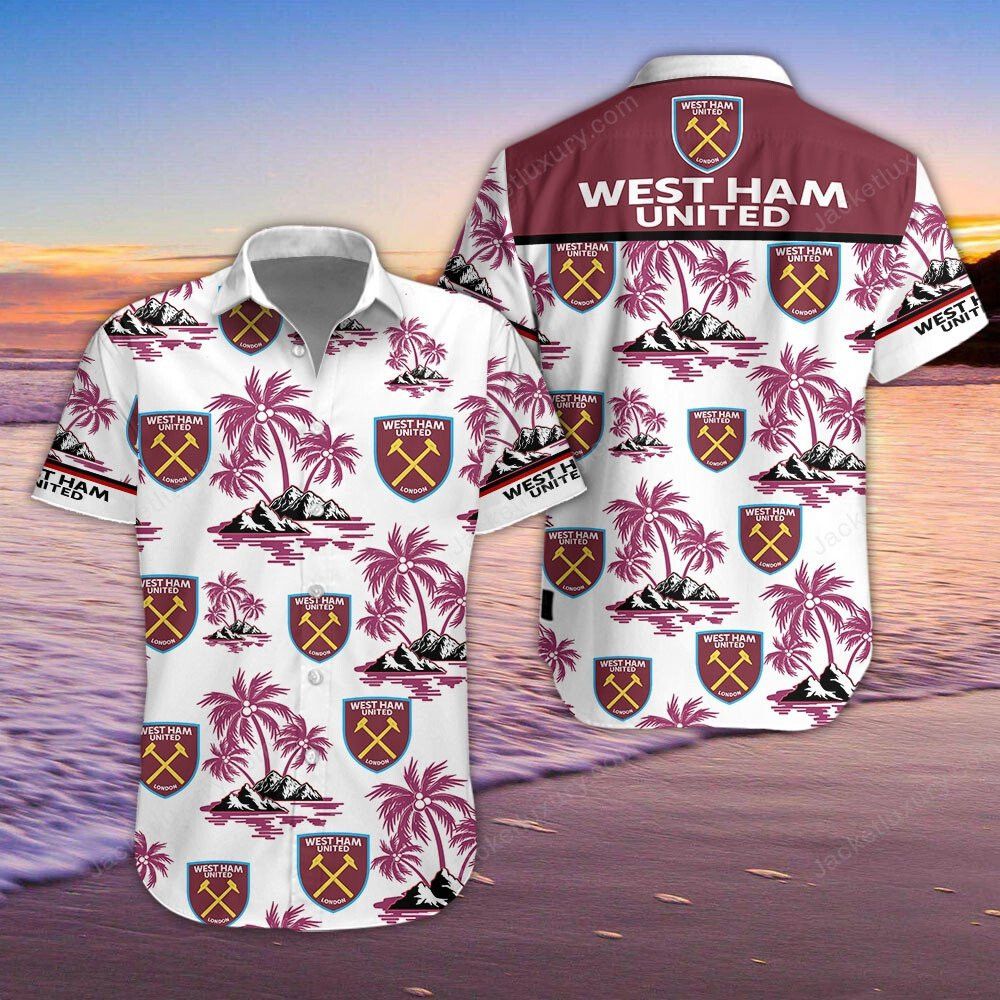 West Ham United Fc Coconut Island Hawaiian Shirt