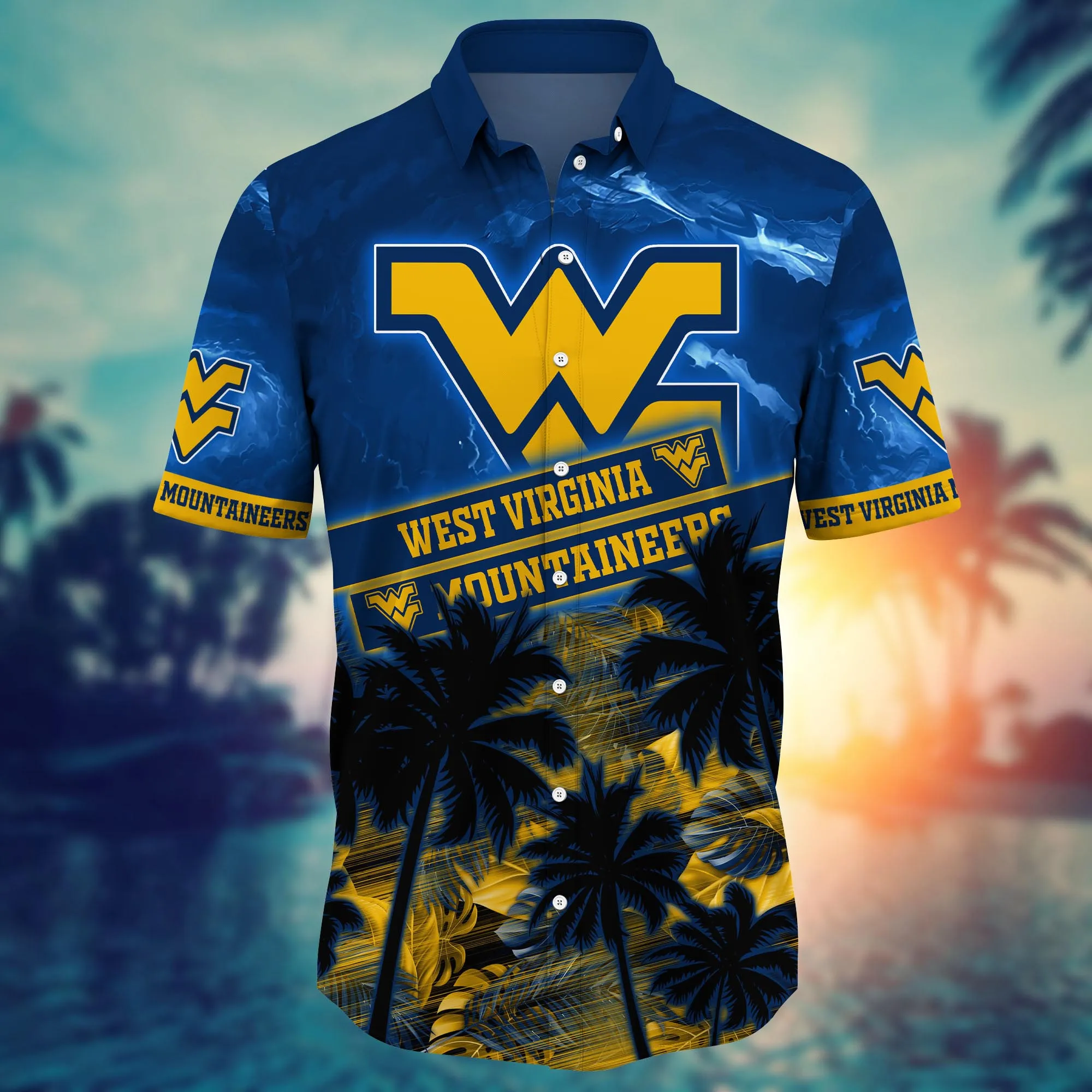 West Virginia Mountaineers NCAA Hawaiian Shirt Respite Aloha Shirt