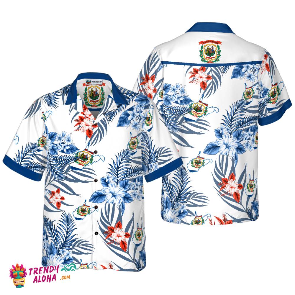 West Virginia Proud Hawaiian Shirt West Virginia Proud Hawaiian Shirt
