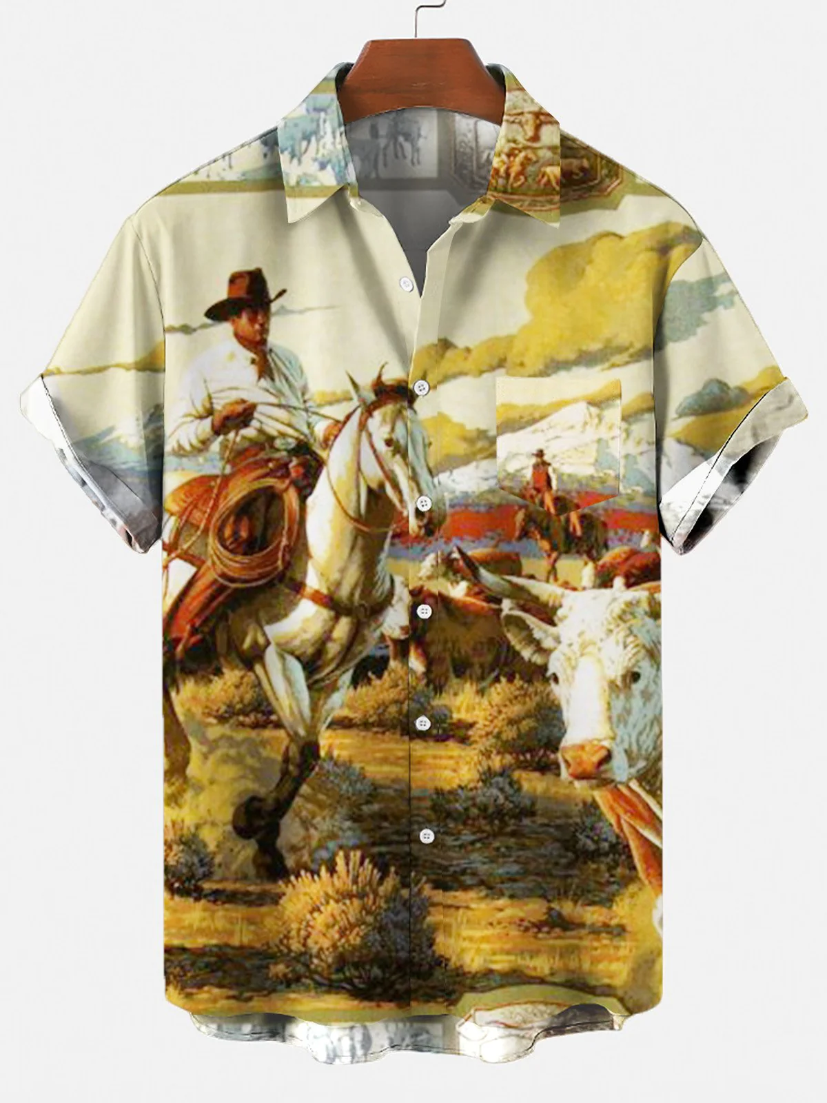 Classic Horror Films Reimagined in A Unique Hawaiian Shirt