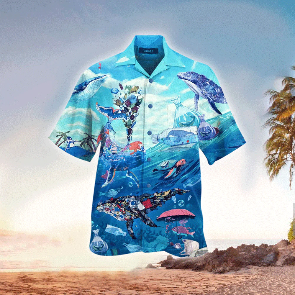 Whale Clothing Hawaiian Shirt Ideal Summer Gifts