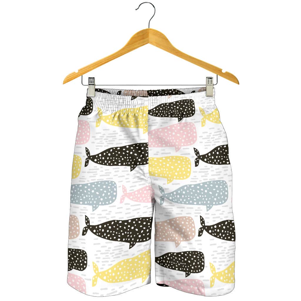 Whale Dot Design on Shorts Suitable for All Ages