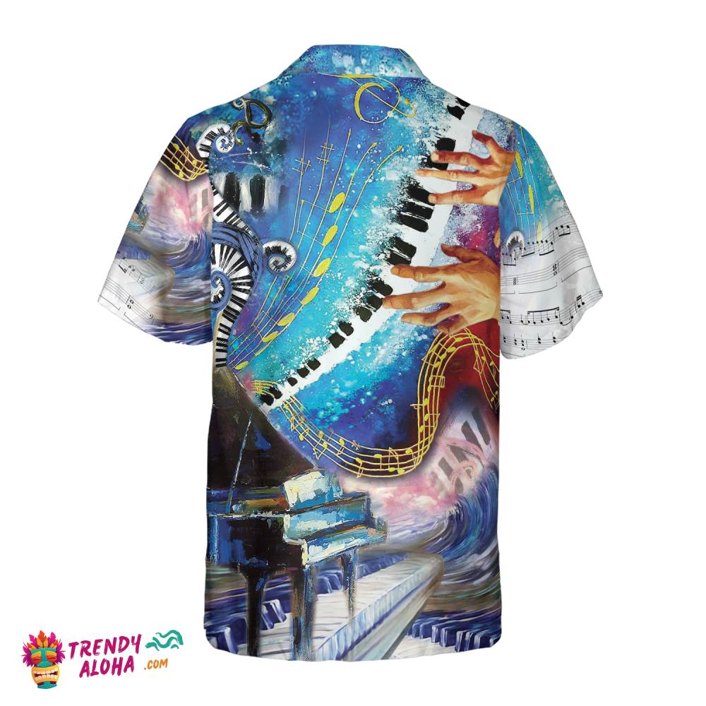 Where Words Fail Piano Speaks Hawaiian Shirt
