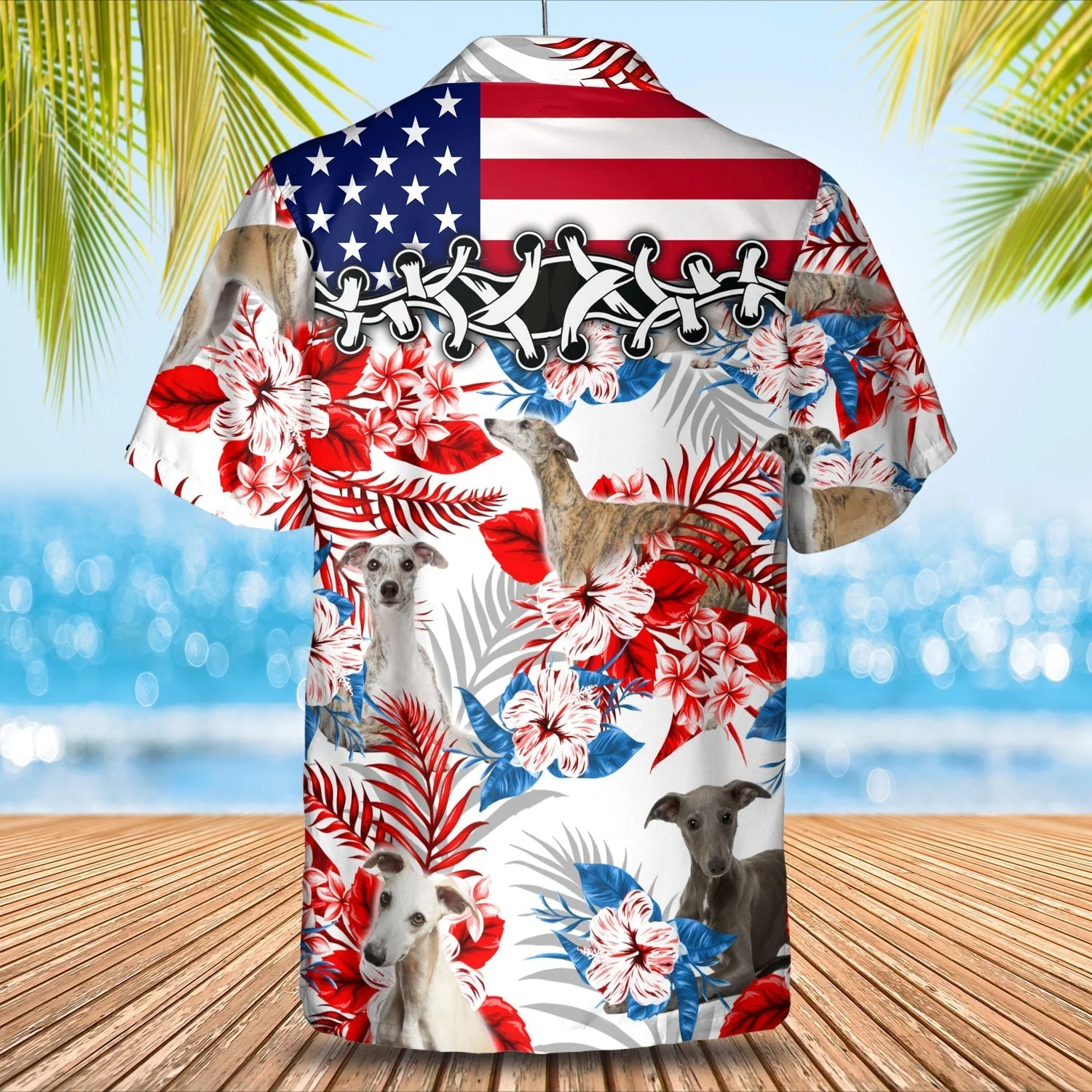 Whippet Trendy Hawaiian Shirt – Gift For Summer, Summer Aloha Shirt, Trendy Hawaiian Shirt For Men And Women