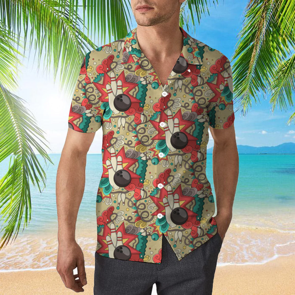 Who Gives A Spit Bowling Colorful Nice Trendy Hawaiian Shirt  Aloha Shirt