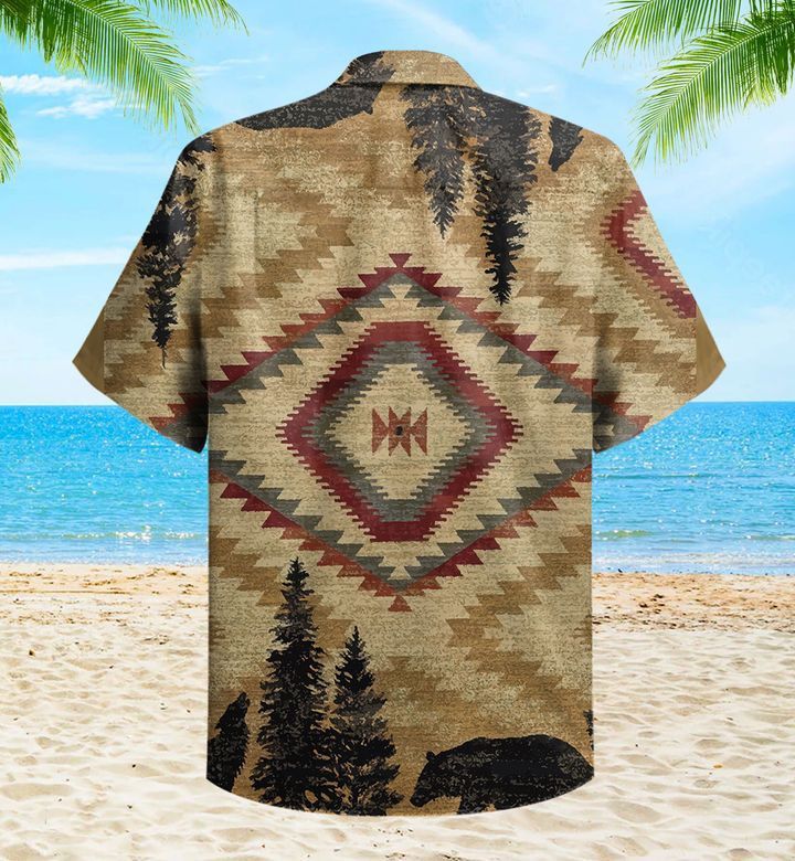 Wildlife Bear Brown Trendy Hawaiian Shirt 3D Summer Gifts