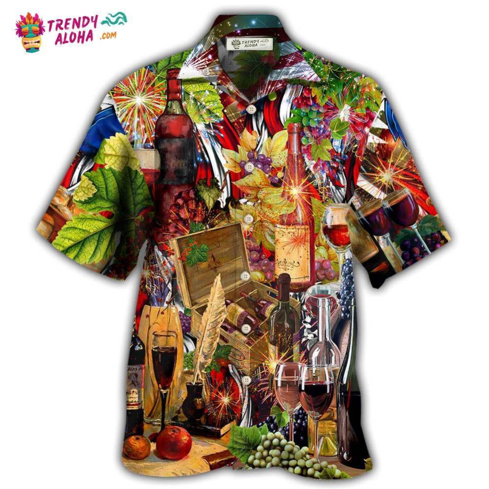 Wine Better For You Independence Day Hawaiian Shirt – Trendy Aloha Wine Better For You Independence Day Hawaiian Shirt – Trendy Aloha