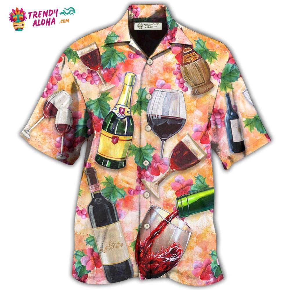 Wine Drinking Wine Colorful Style Hawaiian Shirt – Trendy Aloha Wine Drinking Wine Colorful Style Hawaiian Shirt – Trendy Aloha