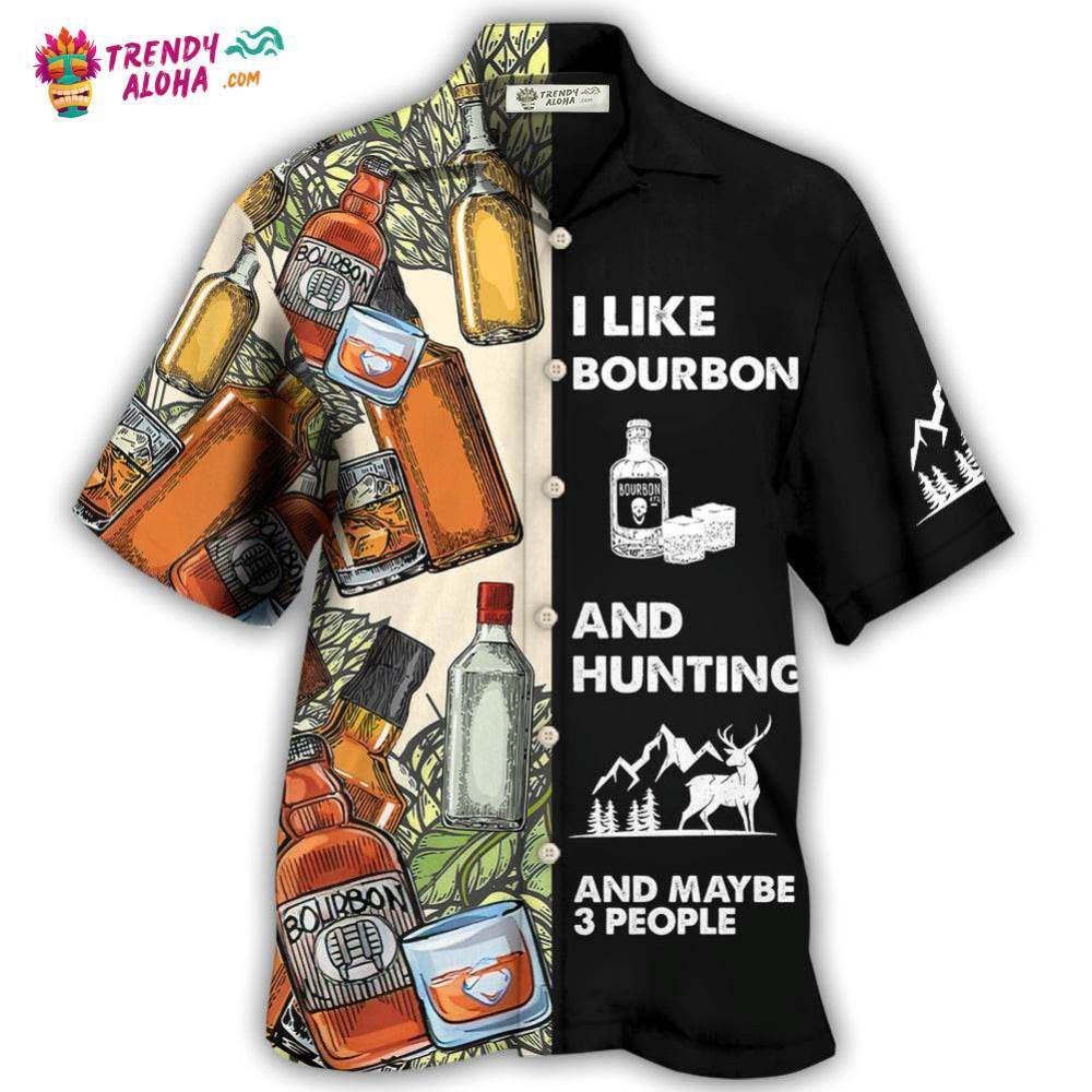 Wine Hunting I Like Bourbon Hawaiian Shirt – Trendy Aloha Wine Hunting I Like Bourbon Hawaiian Shirt – Trendy Aloha